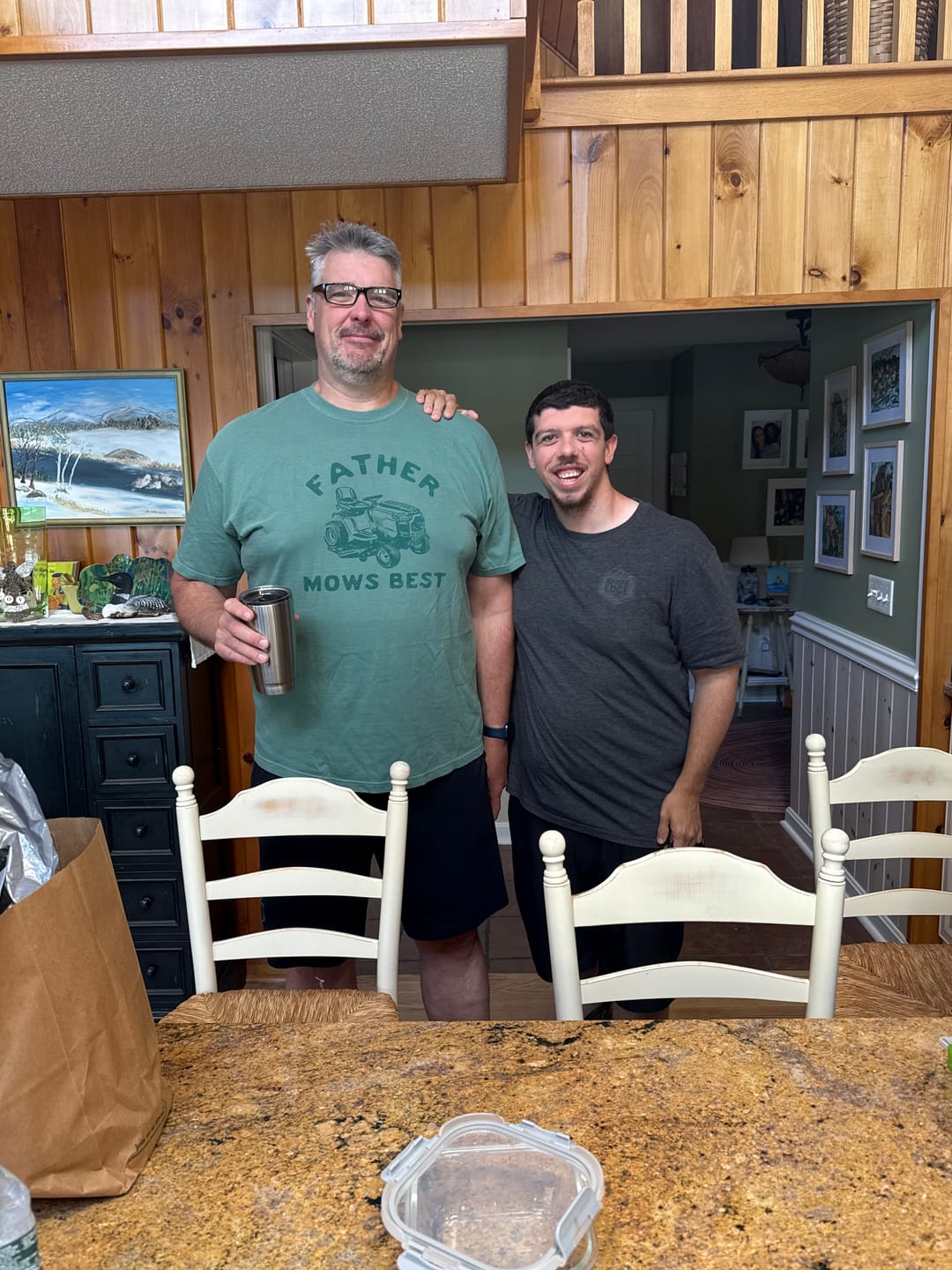Customer photo review of Father Mows Best