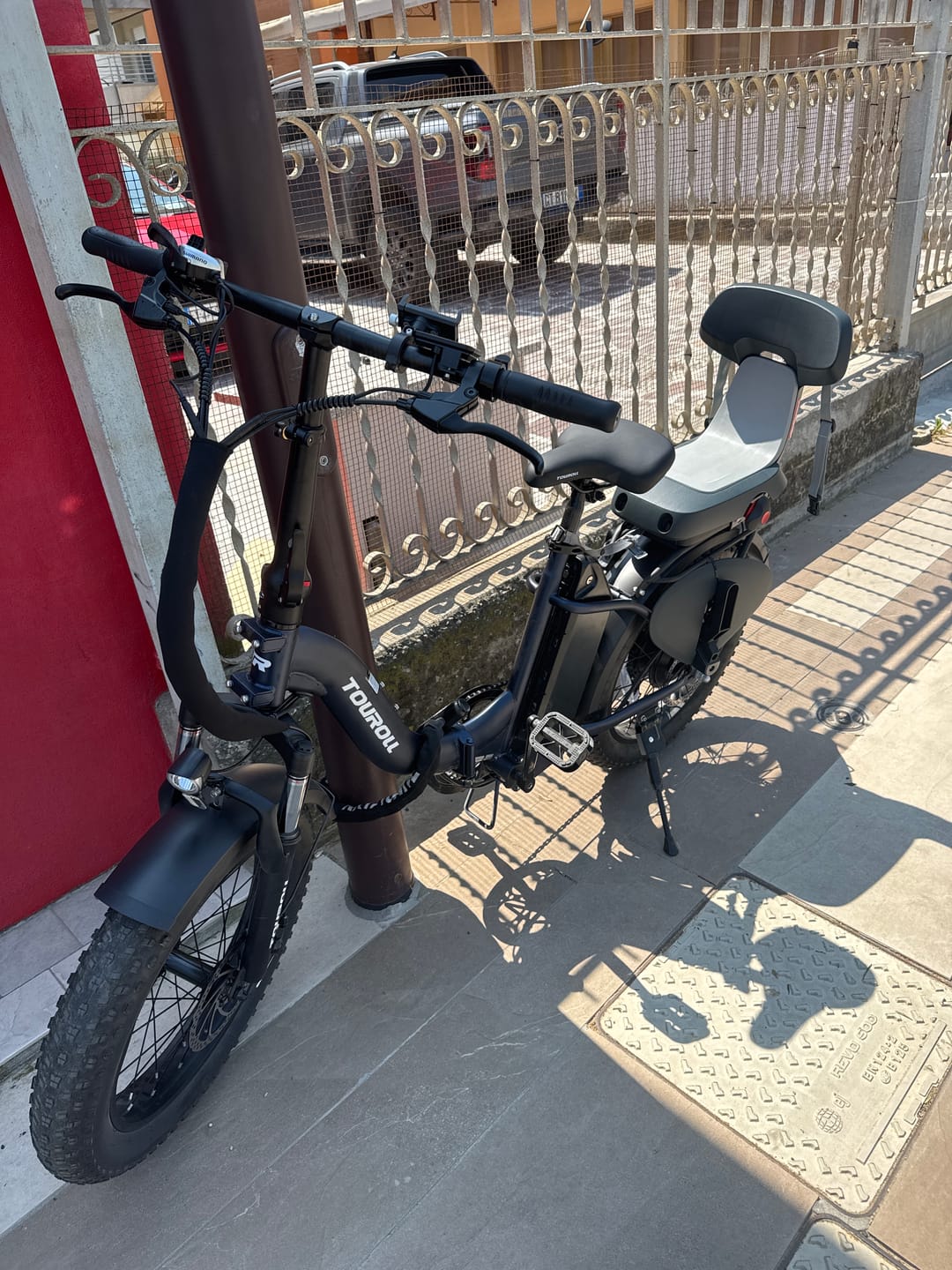 Customer photo review of Touroll S2 Folding Fat Tire Electric Bike