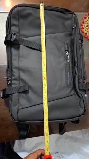 Customer photo review of Expandos: Versatile Expandable Laptop Backpack For All-day Traveling