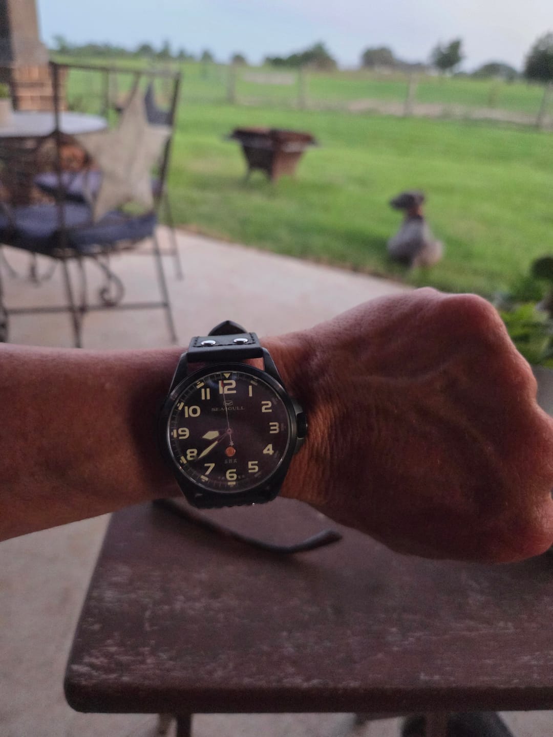 Customer photo review of Vintage | Military Watch | Luminous | 100m Waterproof | Pilot | 43mm