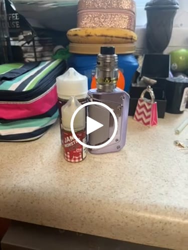 Customer video review of Jam Monster Salts Strawberry 30ml Nic Salt Vape Juice