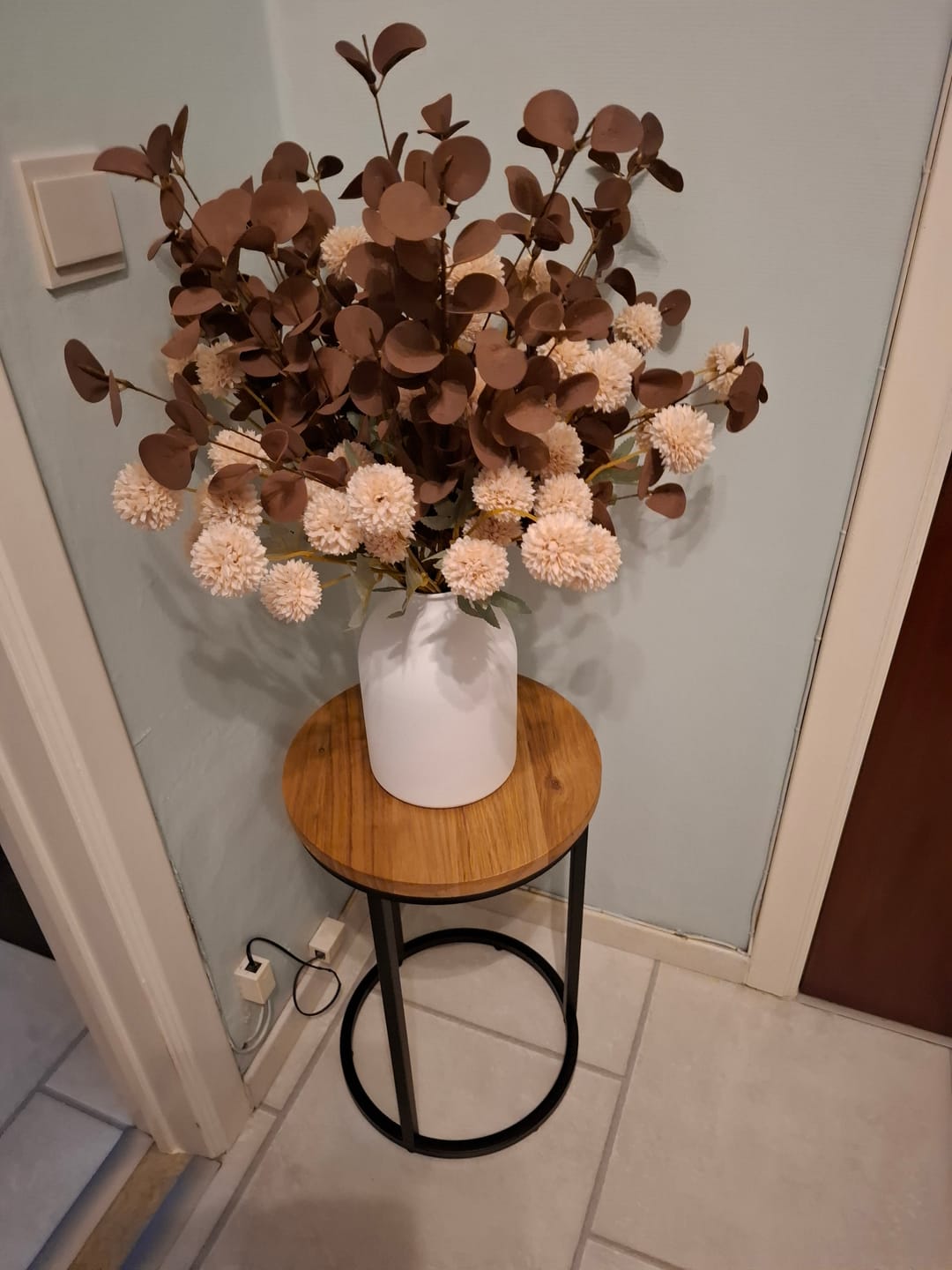 Customer photo review of Casa vaas - Mat wit