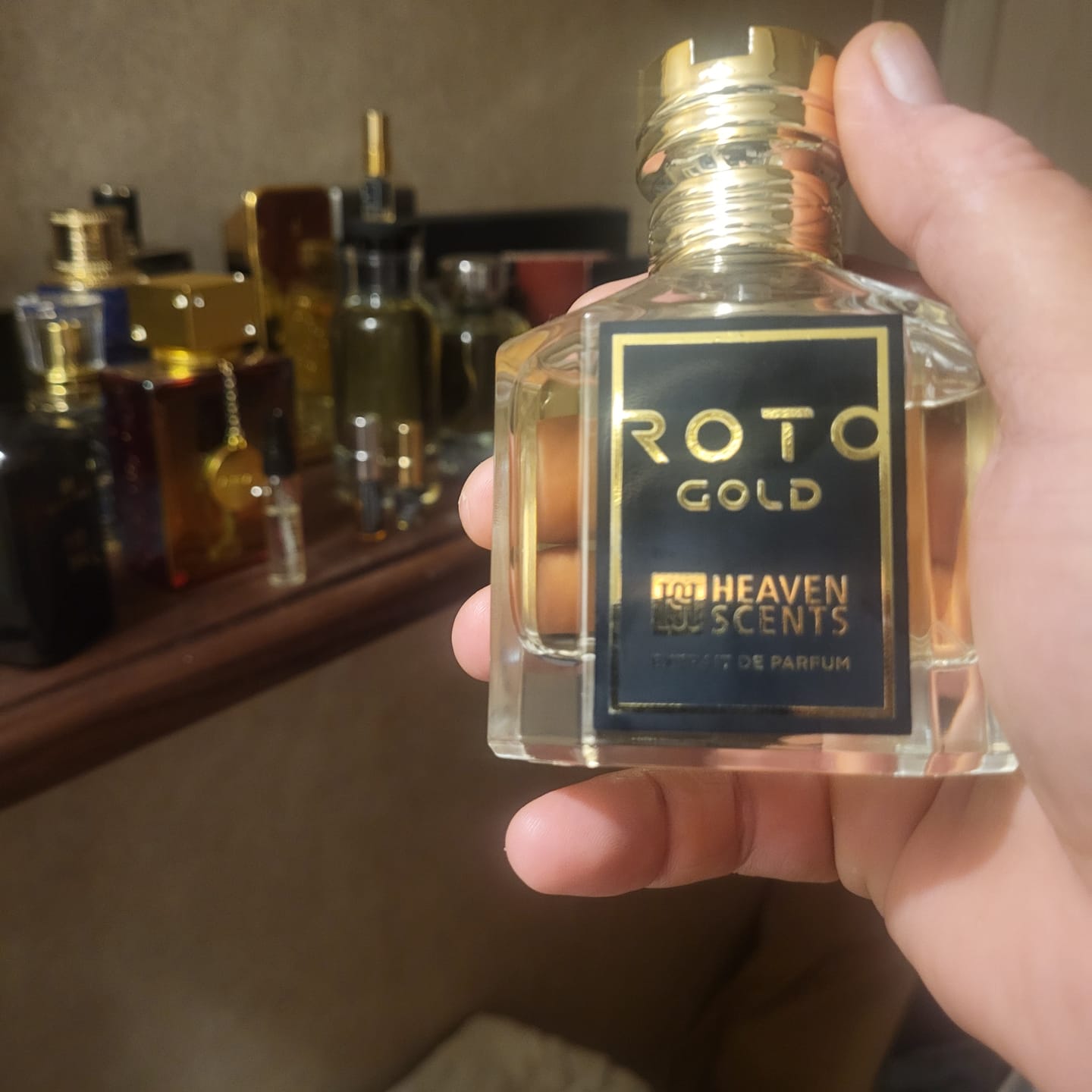 Customer photo review of Roto Gold Perfume 100ml Extrait De Parfum, By Heaven Scents