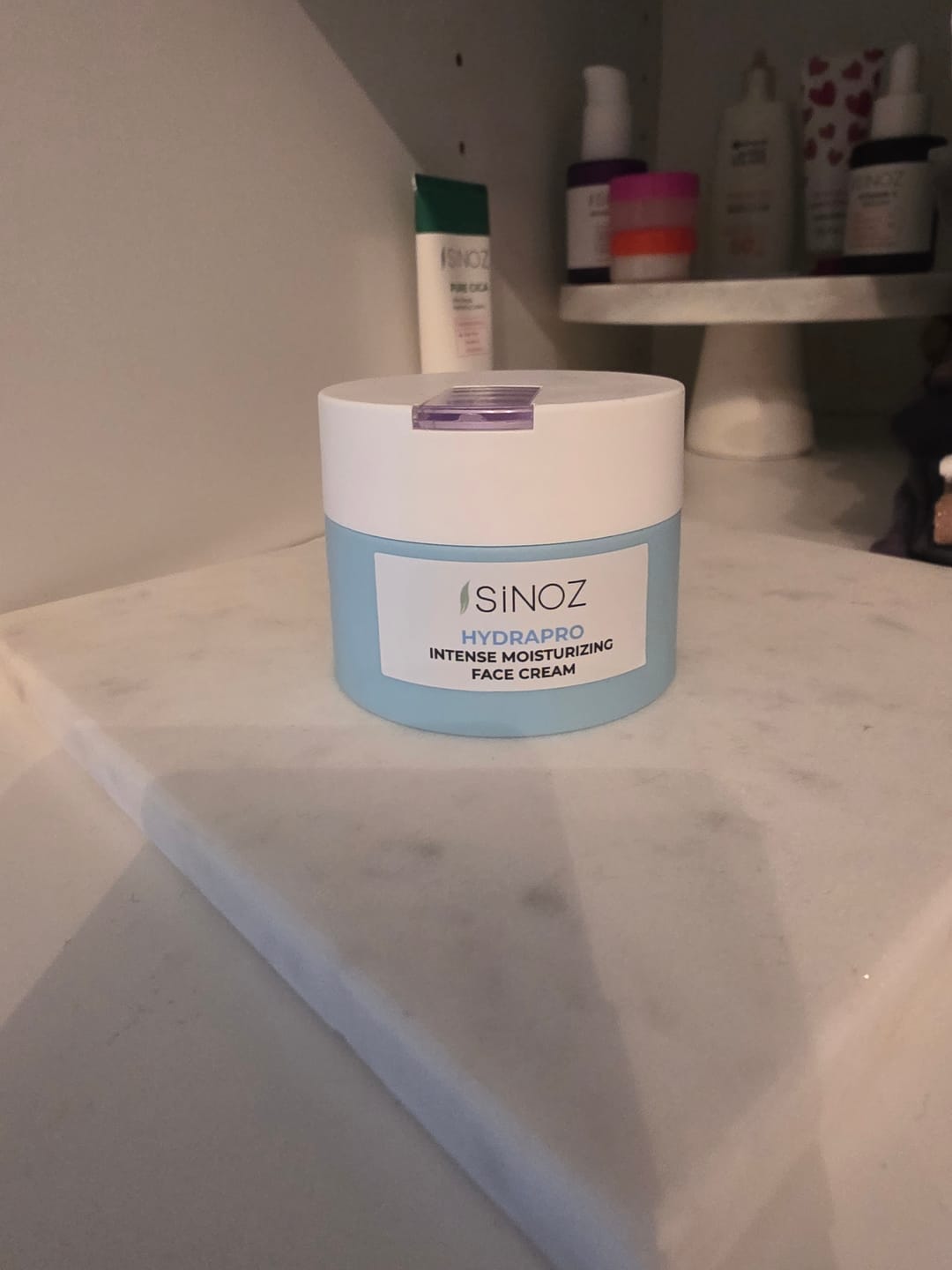 Customer photo review of Hydrapro Intense Moisturizing Face Cream