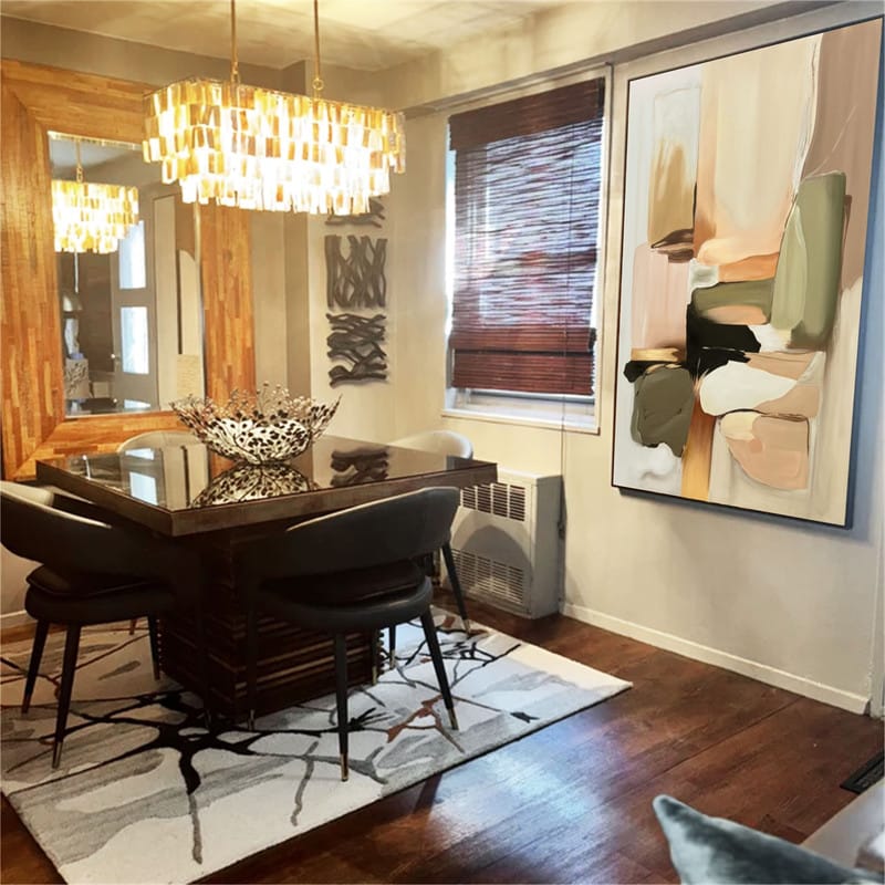 Customer photo review of Abstract Tranquility #WS449
