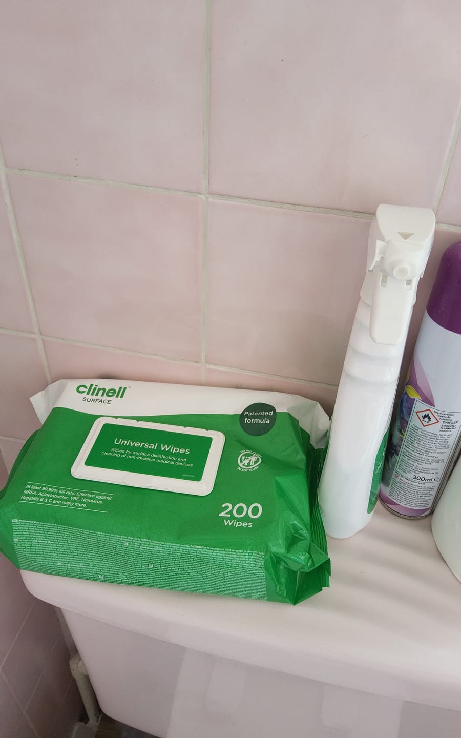 Customer photo review of Clinell Universal Spray 500ml