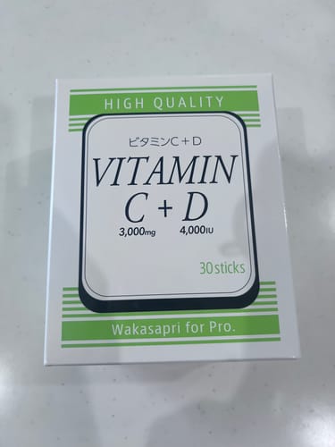 Customer photo review of ビタミンC+D -Wakasapri for Pro.