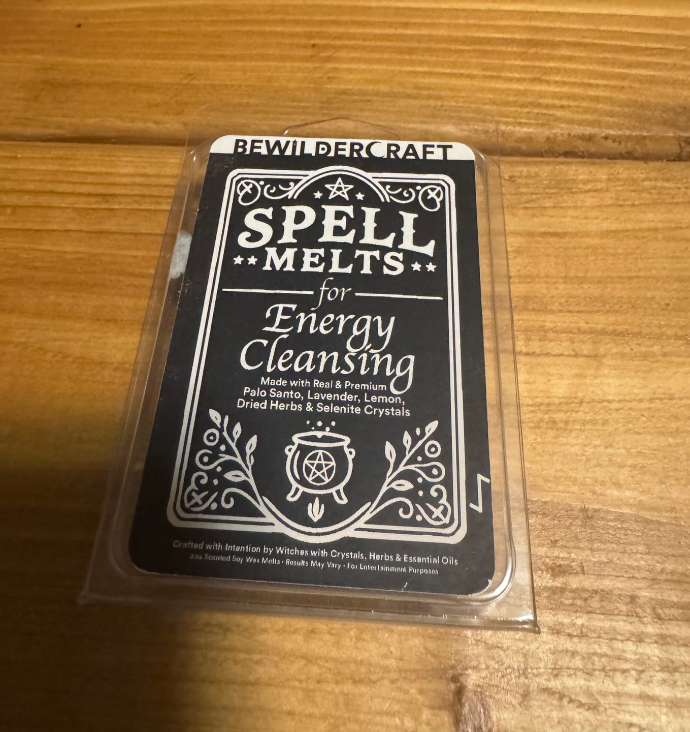 Customer photo review of Spell Melts for Energy Cleansing Wax Melts