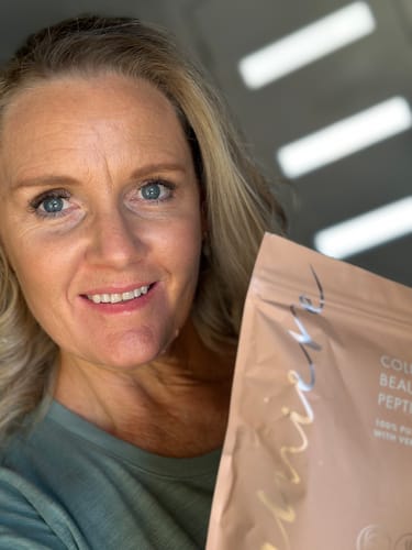 Customer photo review of Lumiere Collagen Beauty Peptides