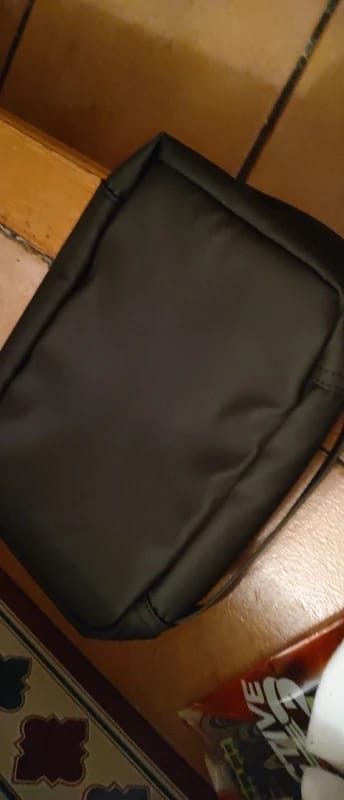 Customer photo review of Compact Size and Large Capacity Multi-Layer Paged Washbag