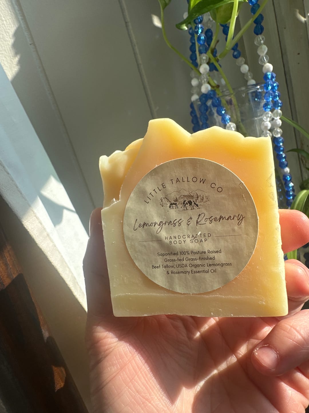 Customer photo review of Handmade Tallow Soap