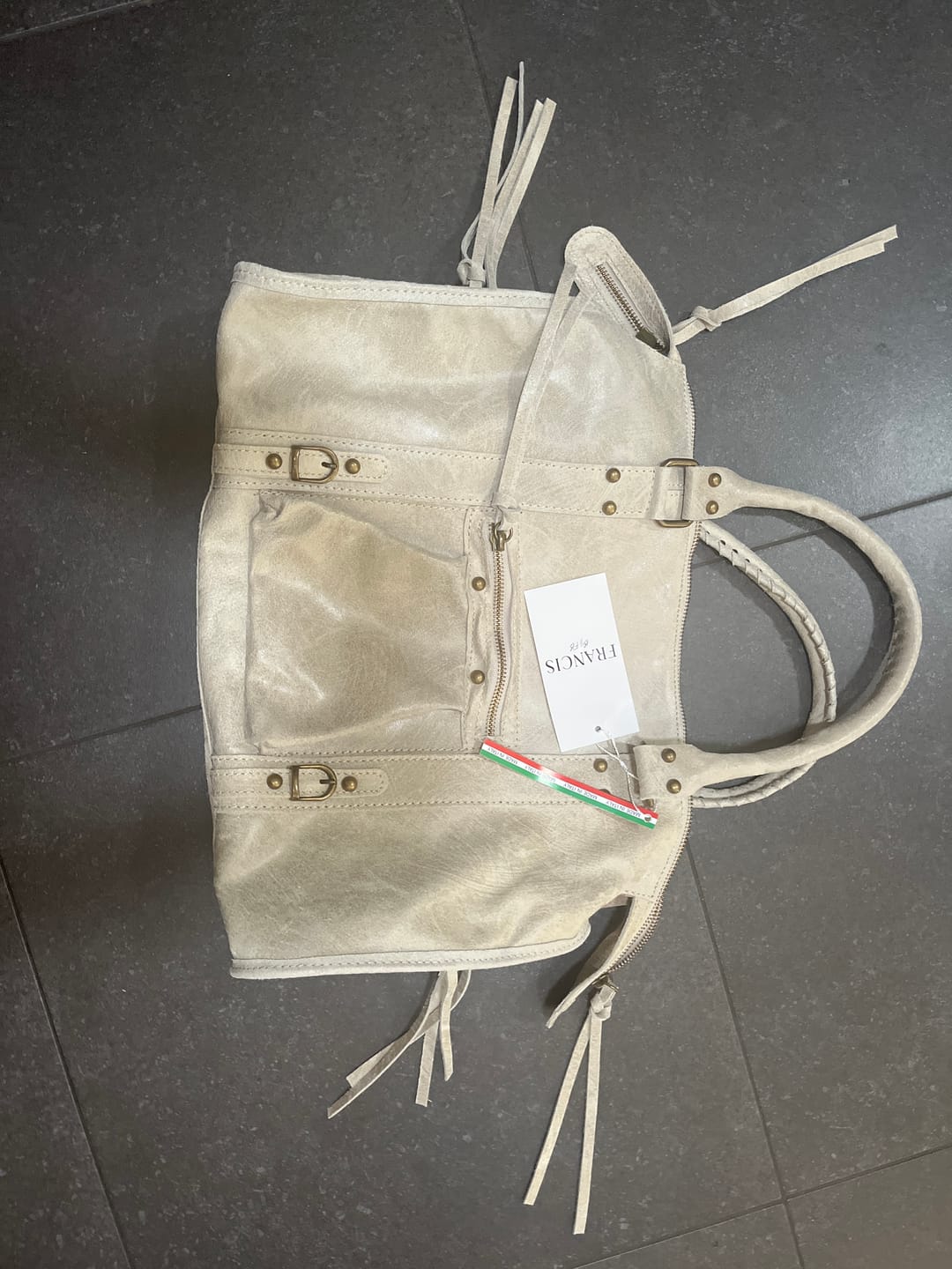 Customer photo review of It girl bag off white