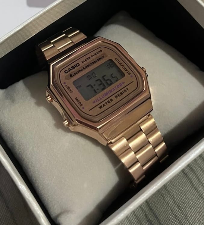Customer photo review of Casio Vintage A168 Unisex (Digital Watch)