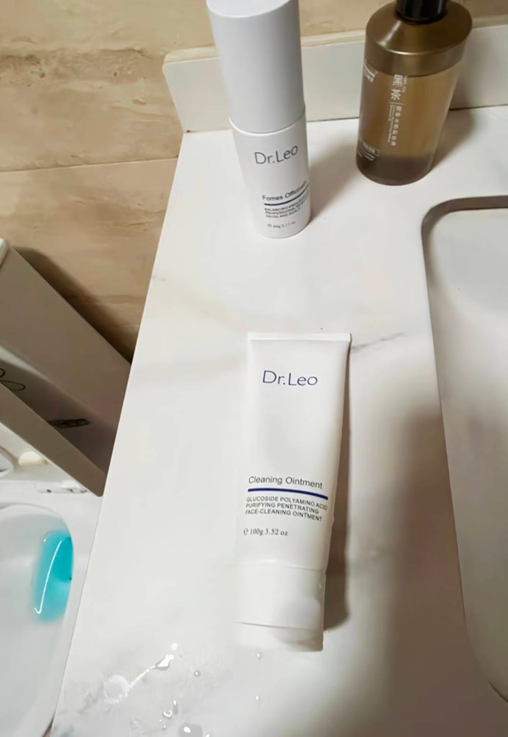 Customer photo review of Polyamino Acid Purifying Facial Cleanser
