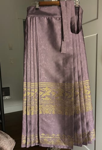 Customer photo review of Yun Hé 云鹤 Cloud Crane Middle Ming Mamian Skirt