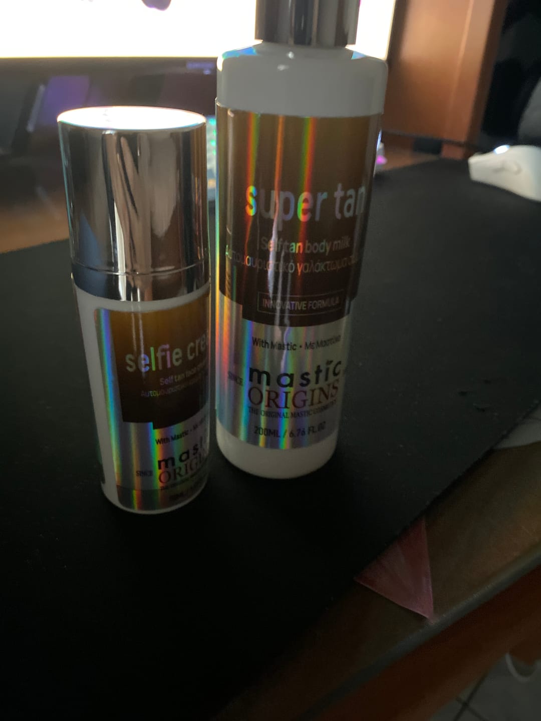 Customer photo review of MASTIC TAN