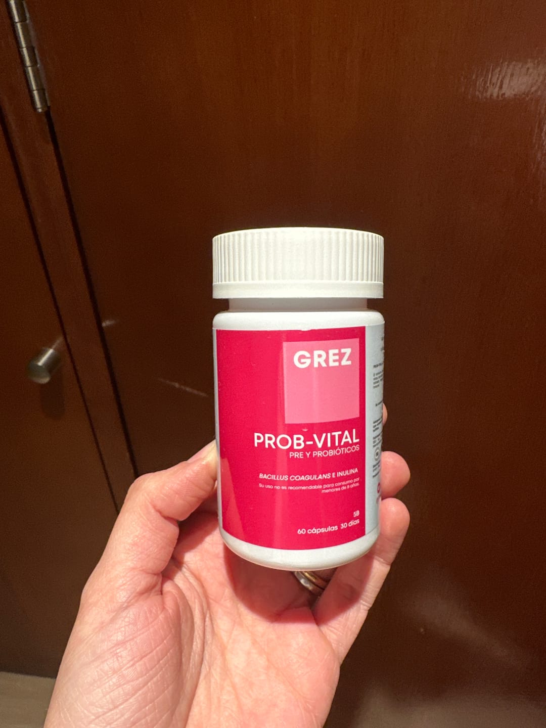 Customer photo review of PROB-VITAL - Simbiótico (Probióticos & prebióticos)