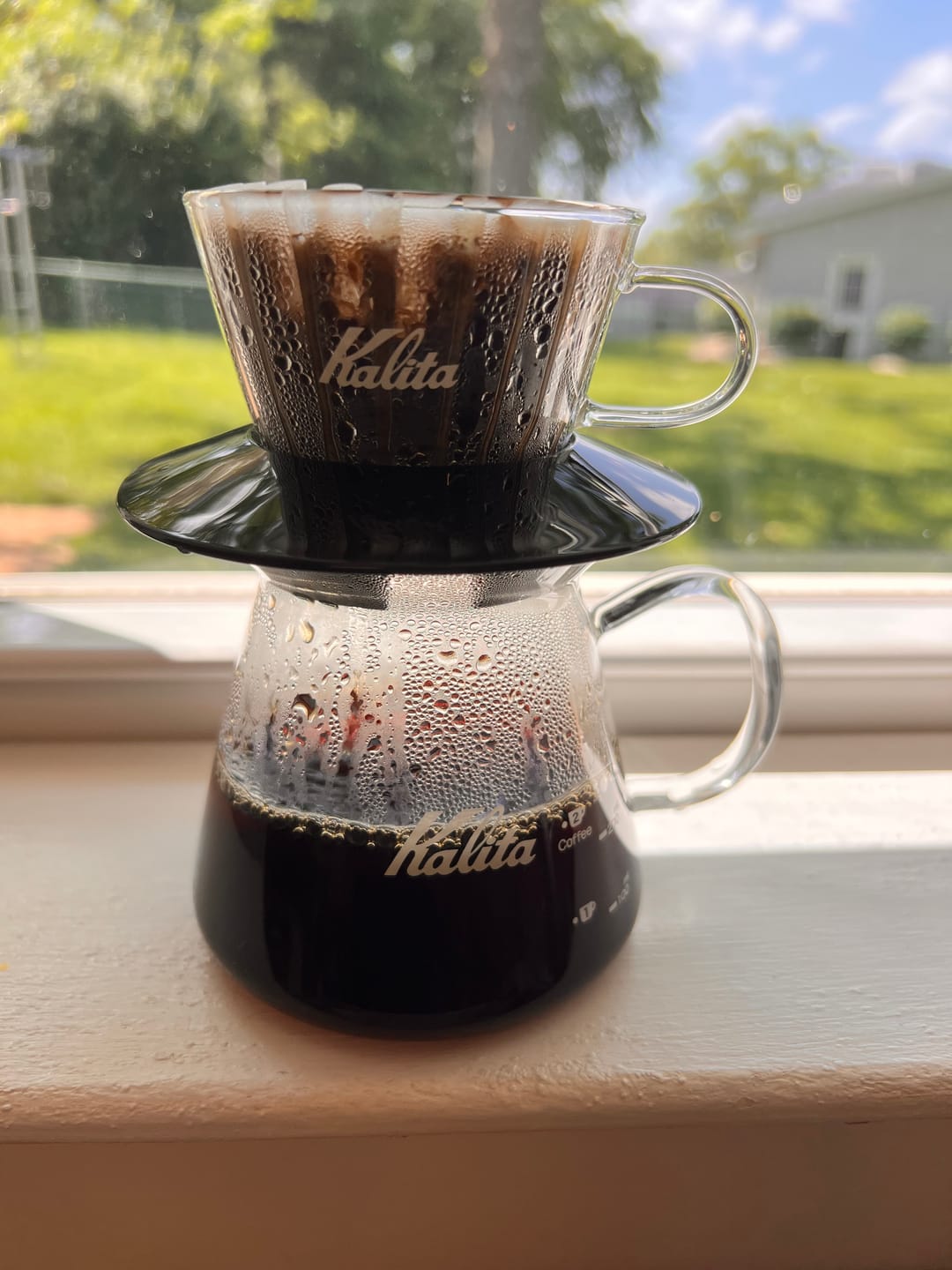 Customer photo review of Kalita Wave Glass Server - 300ml