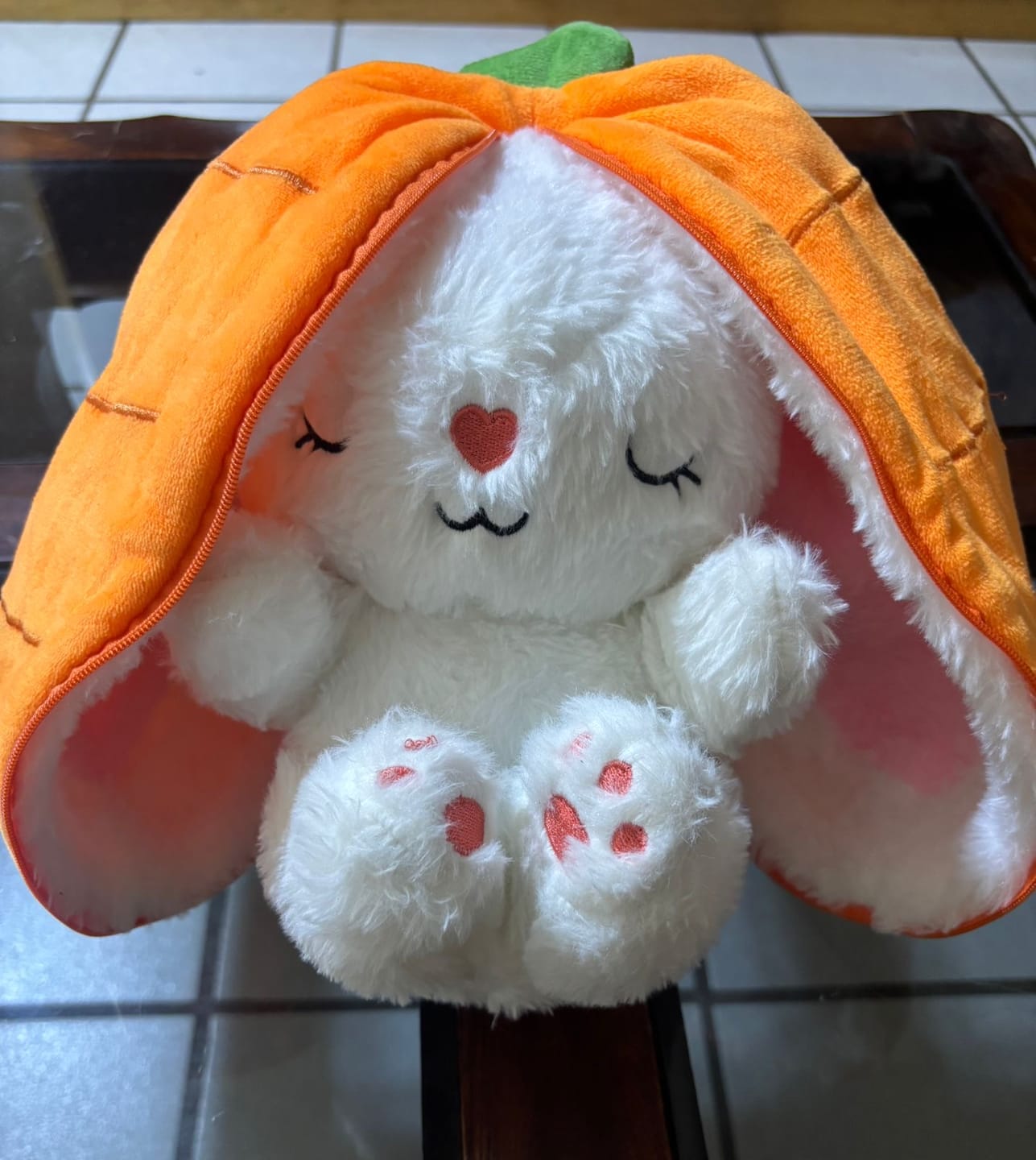 Customer photo review of Dream Bunny: Peluche Antiestrés
