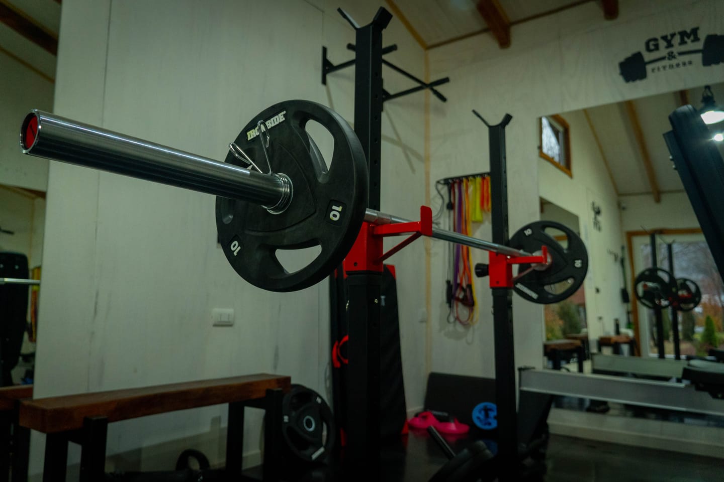 Customer photo review of Squat Rack IRONSIDE