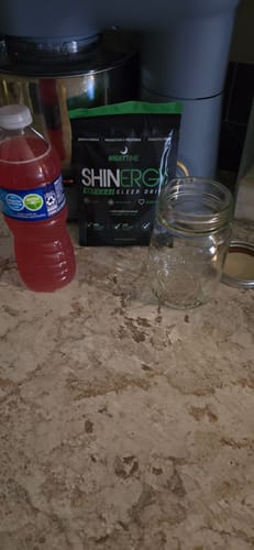 Customer photo review of Shinergy Nighttime Drink