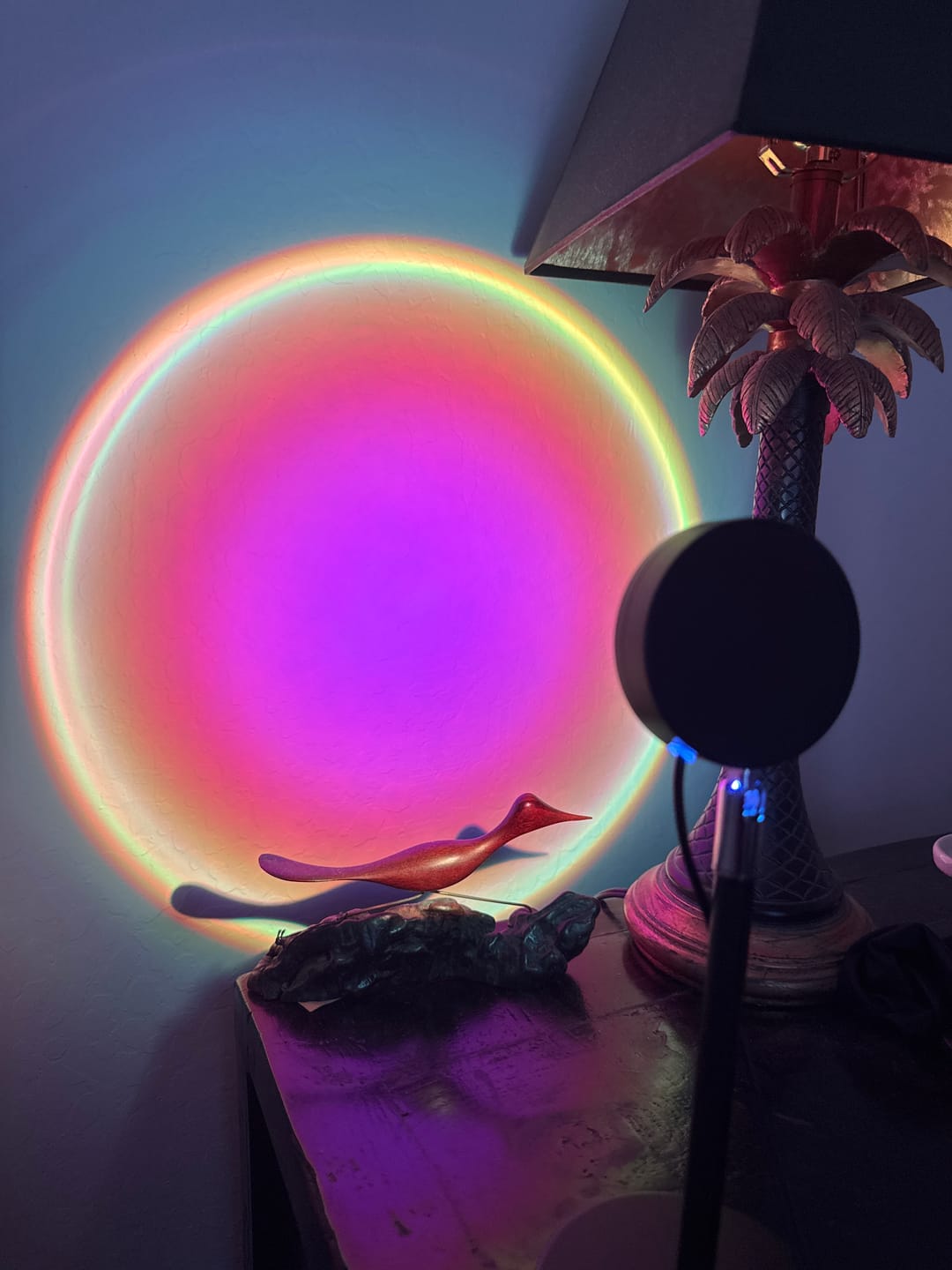 Customer photo review of Golden Hour Sunset Lamp