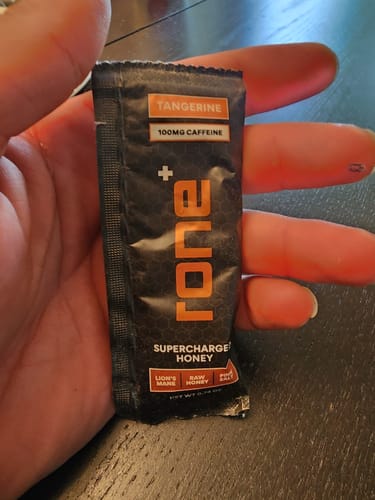 Customer photo review of 100mg Caffeine - Classic - SuperCharged Honey (20-Pack)