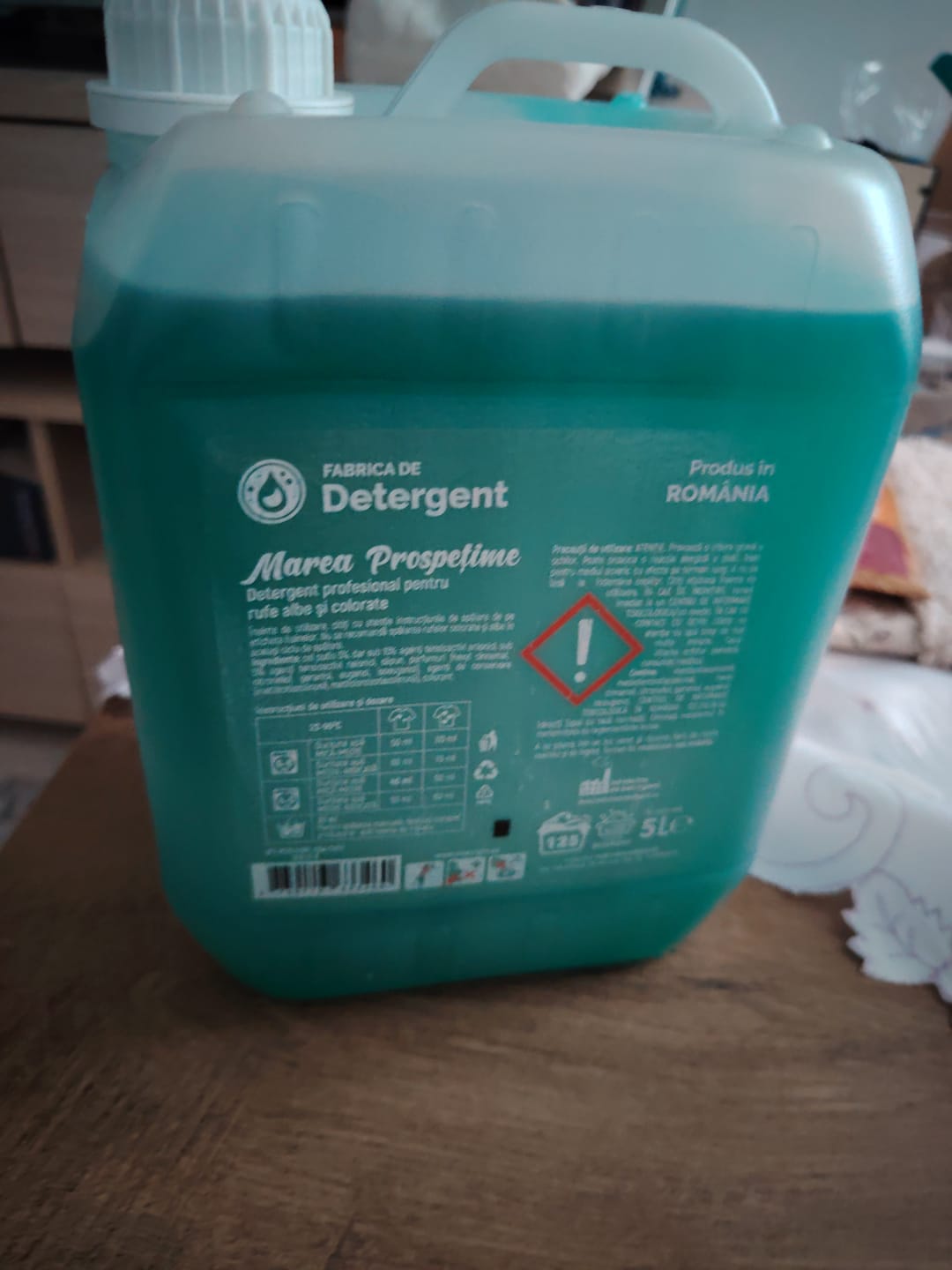 Customer photo review of Pachetul cu 2x Detergent Marea Prospetime