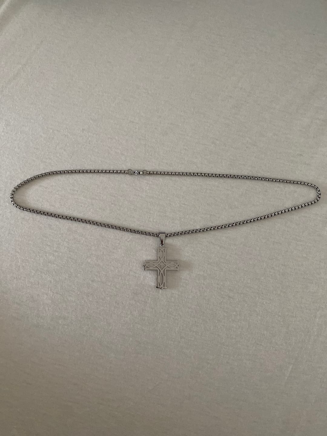 Customer photo review of Statement TM Kreuzkette