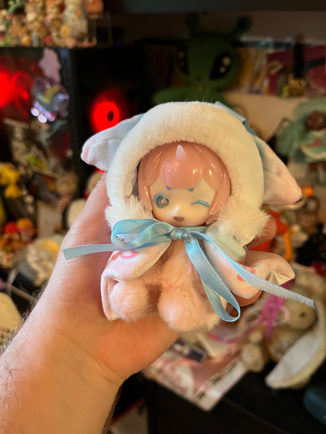 Customer photo review of Antu Cute Petite Series Plush Blind Box