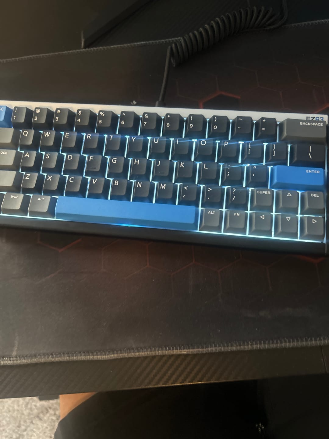 Customer photo review of IQUNIX EZ60/EZ63 Magnetic Switch Gaming HE Keyboard