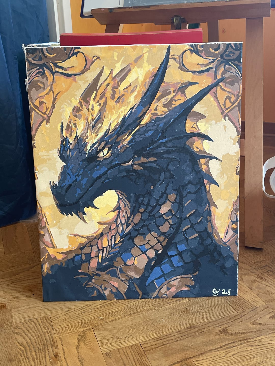 Customer photo review of Dragon Portrait