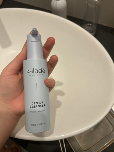 Customer photo review of CEO Of Cleanser