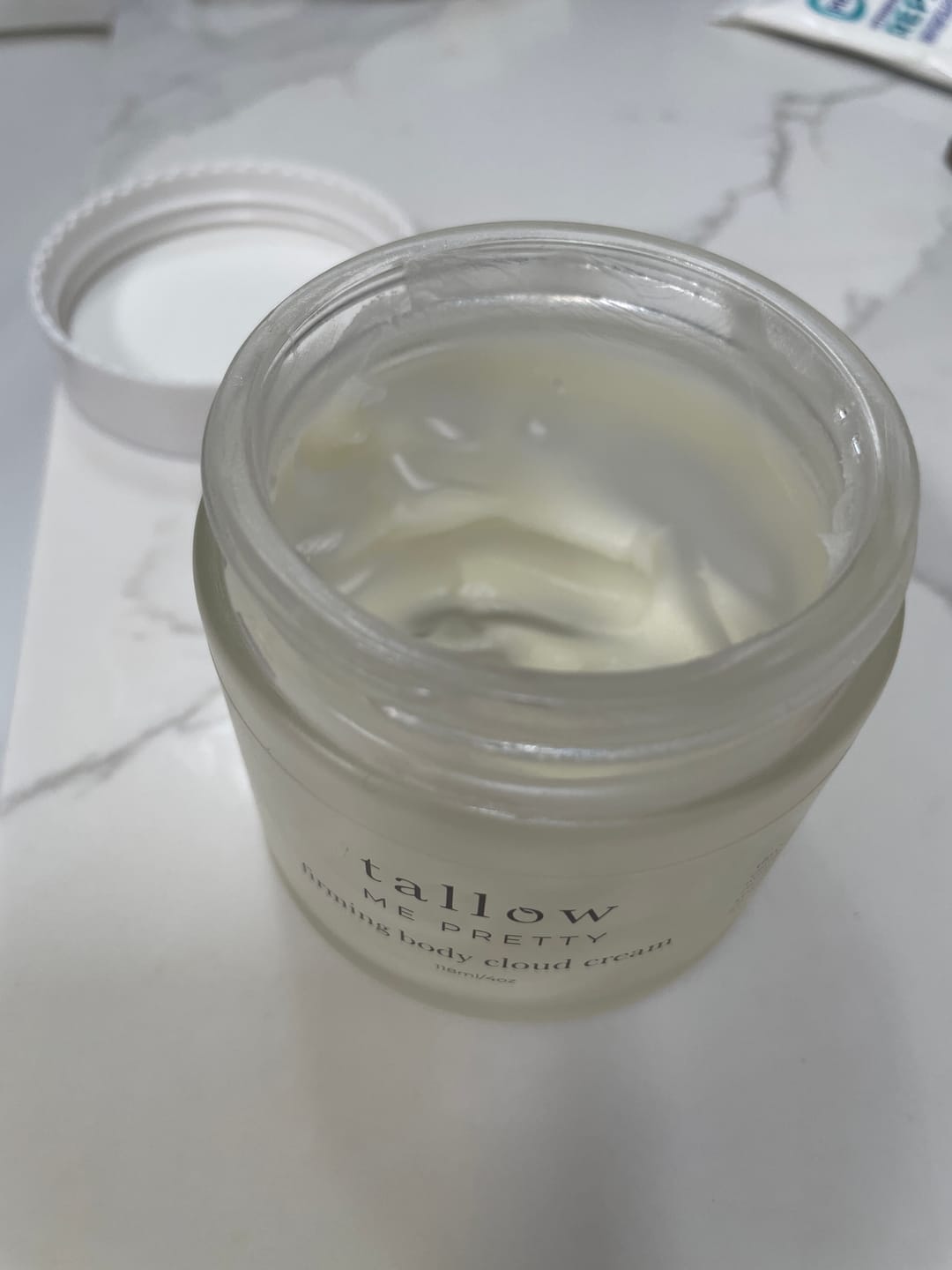 Customer photo review of Ageless Firming Body Cream
