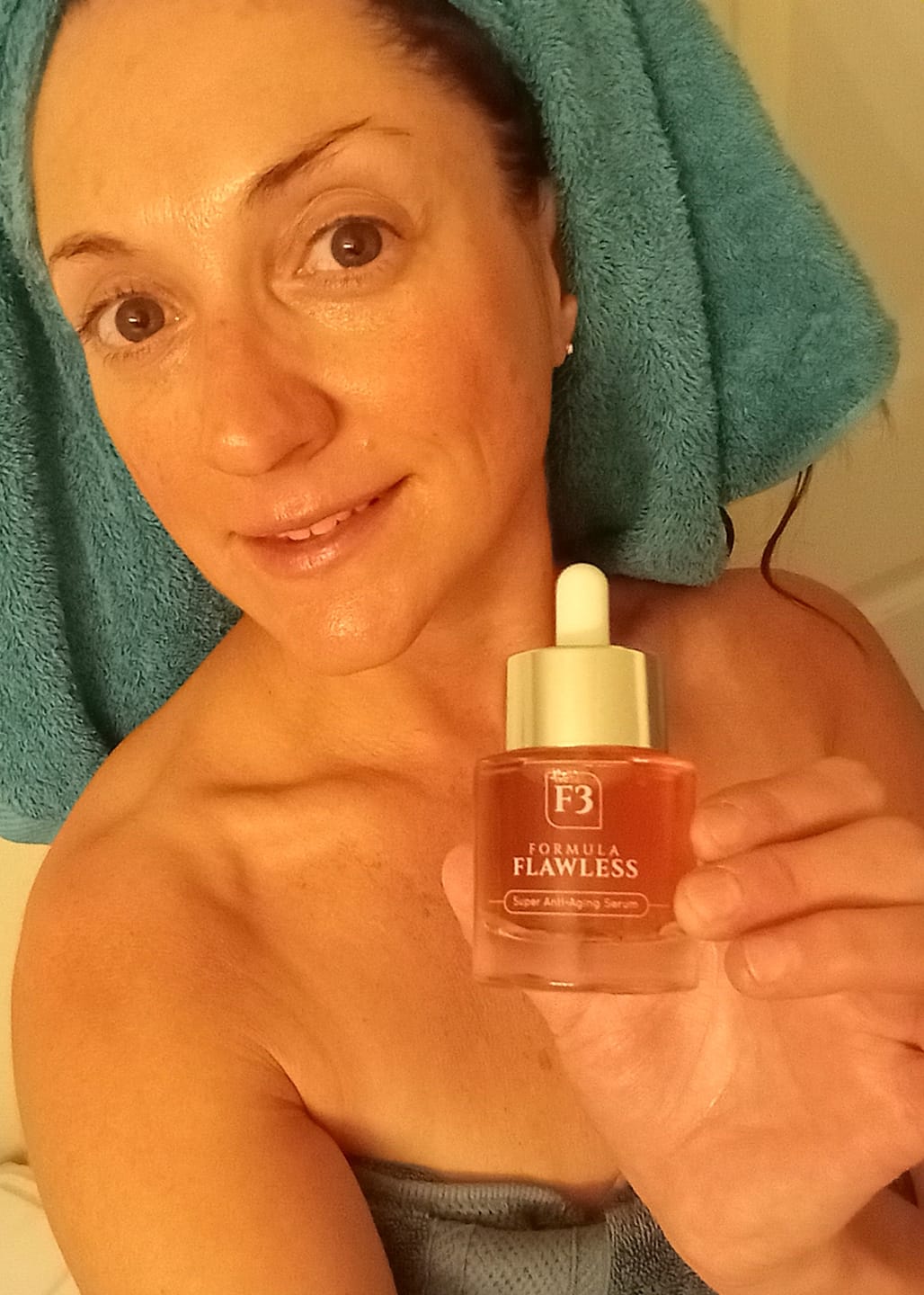 Customer photo review of F3 - DEEP HYDRATING AND PLUMPING SERUM