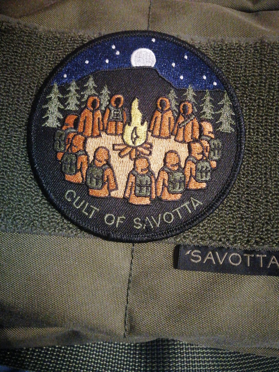 Customer photo review of Cult of Savotta patch