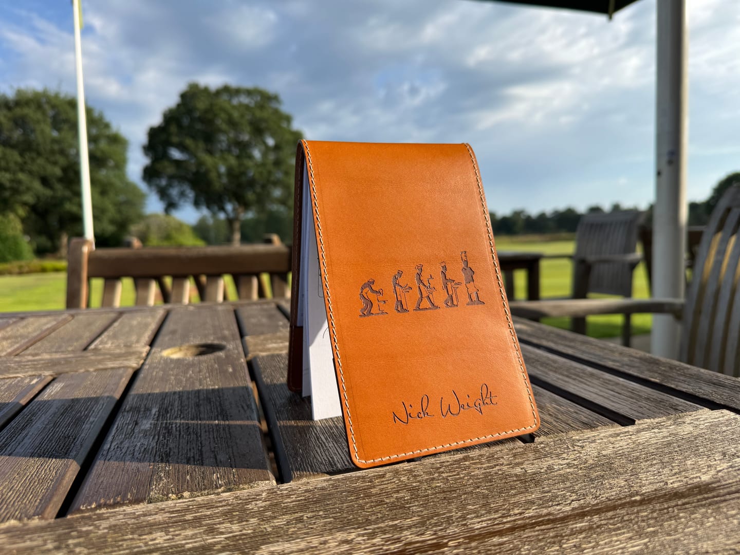 Customer photo review of Yardage Book Cover