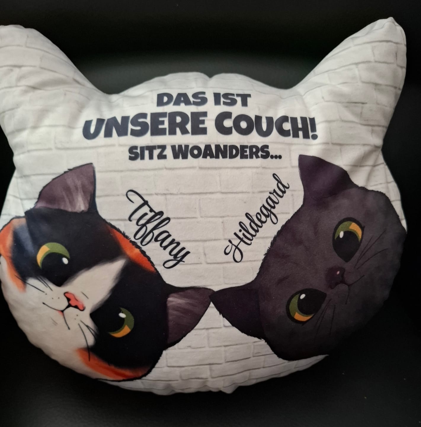 Customer photo review of Unsere Couch - Individuelles Formkissen