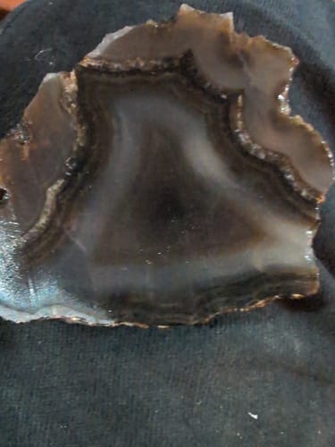 Customer photo review of Gemking Lapidary Saw Blades with Ultra-Thin Notched Rim for Wet Cutting of Hard Materials such as Agate, Petrified Wood or Jade