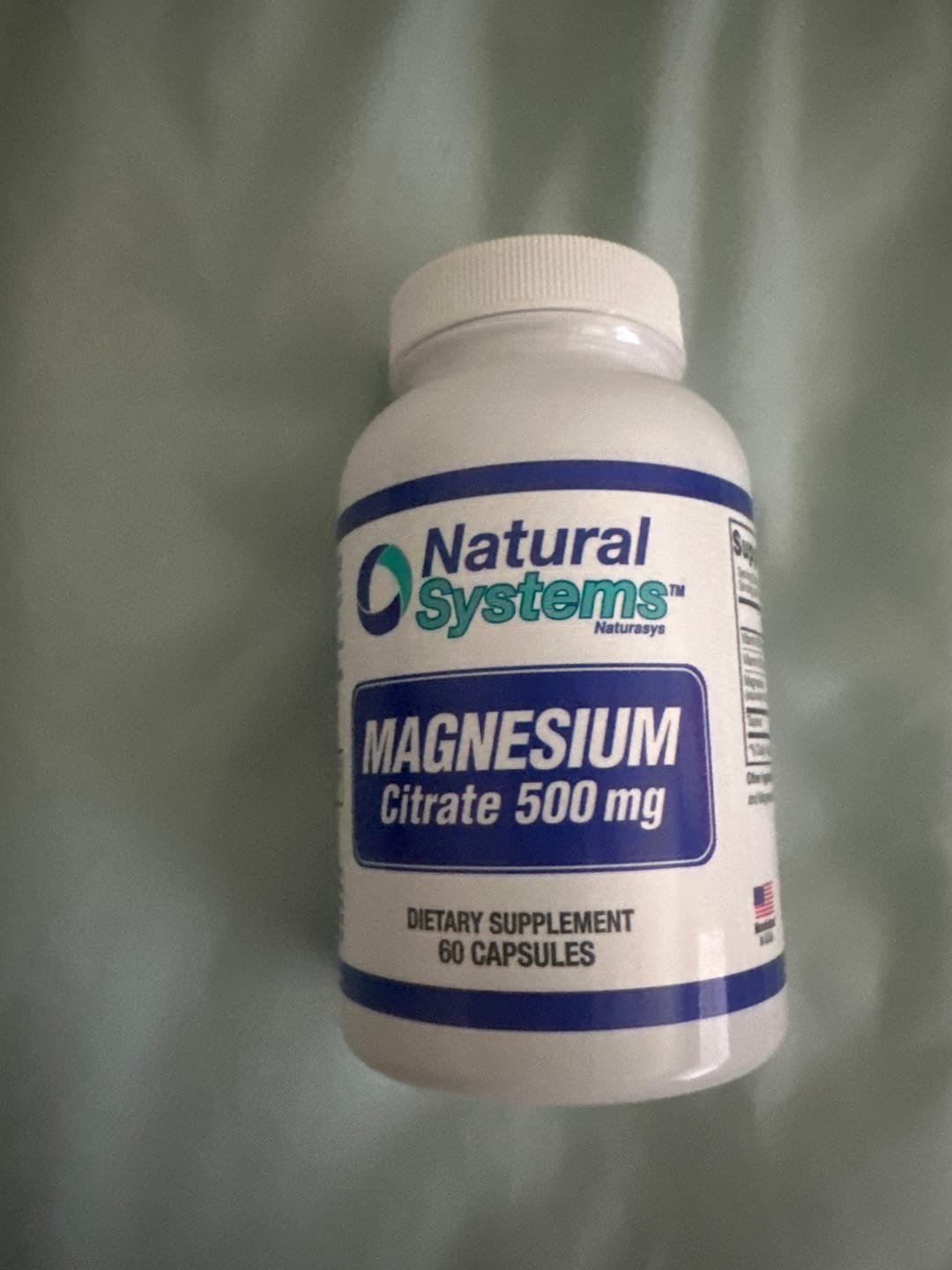 Customer photo review of Complejo de Citrato de Magnesio - 500 mg