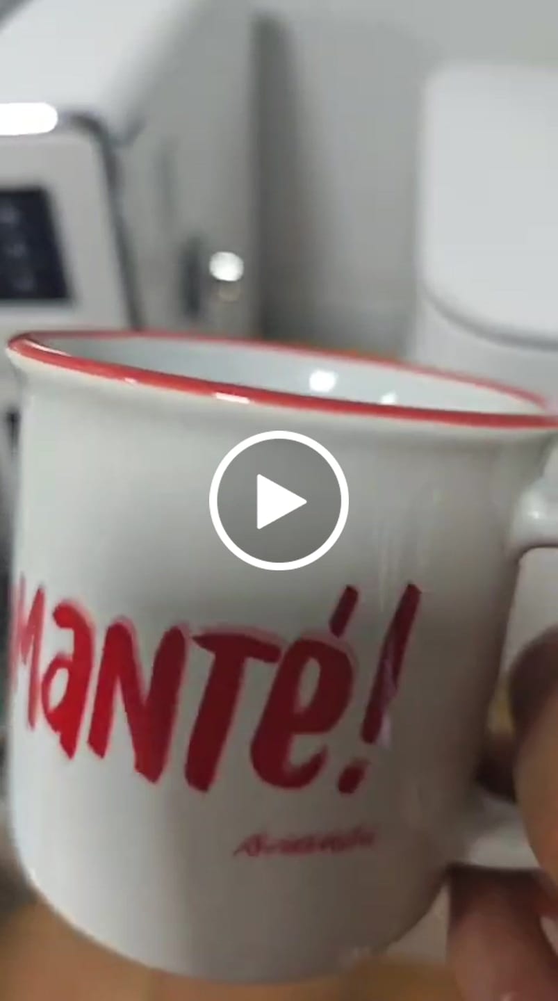 Customer video review of Taza "Samanté!" vintage