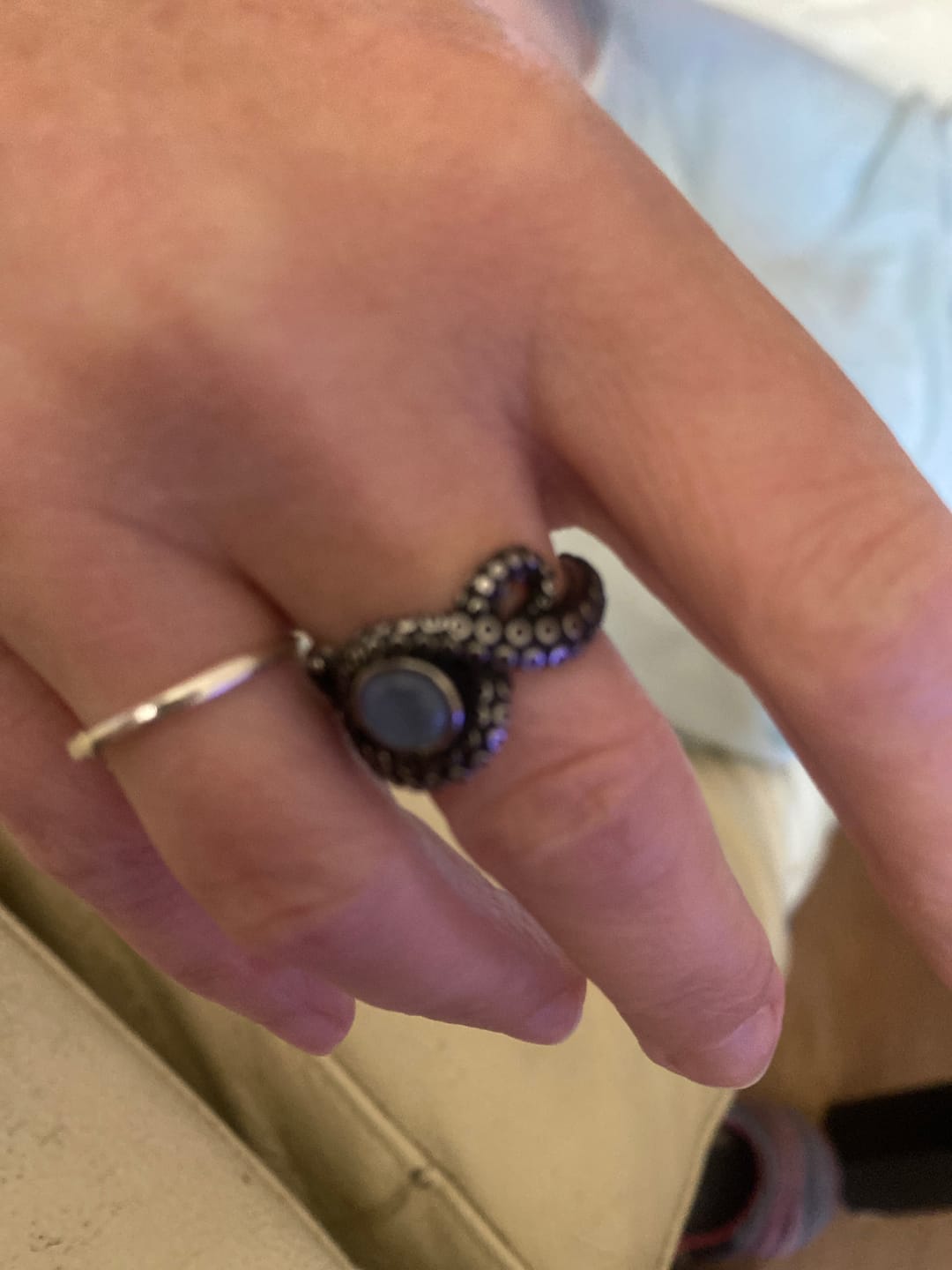Customer photo review of OCEAN BLUE.