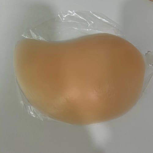 Customer photo review of Reusable Silicone Nipple Covers Women Mango Shaped Self Adhesive Bra Strapless Push-Up Bralette Invisible Breast Petals Lingerie