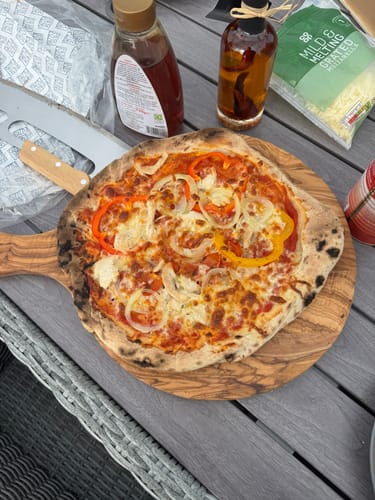 Customer photo review of Sourdough Pizza Bases