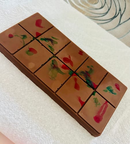 Customer photo review of Pistachio Kunafa Spread