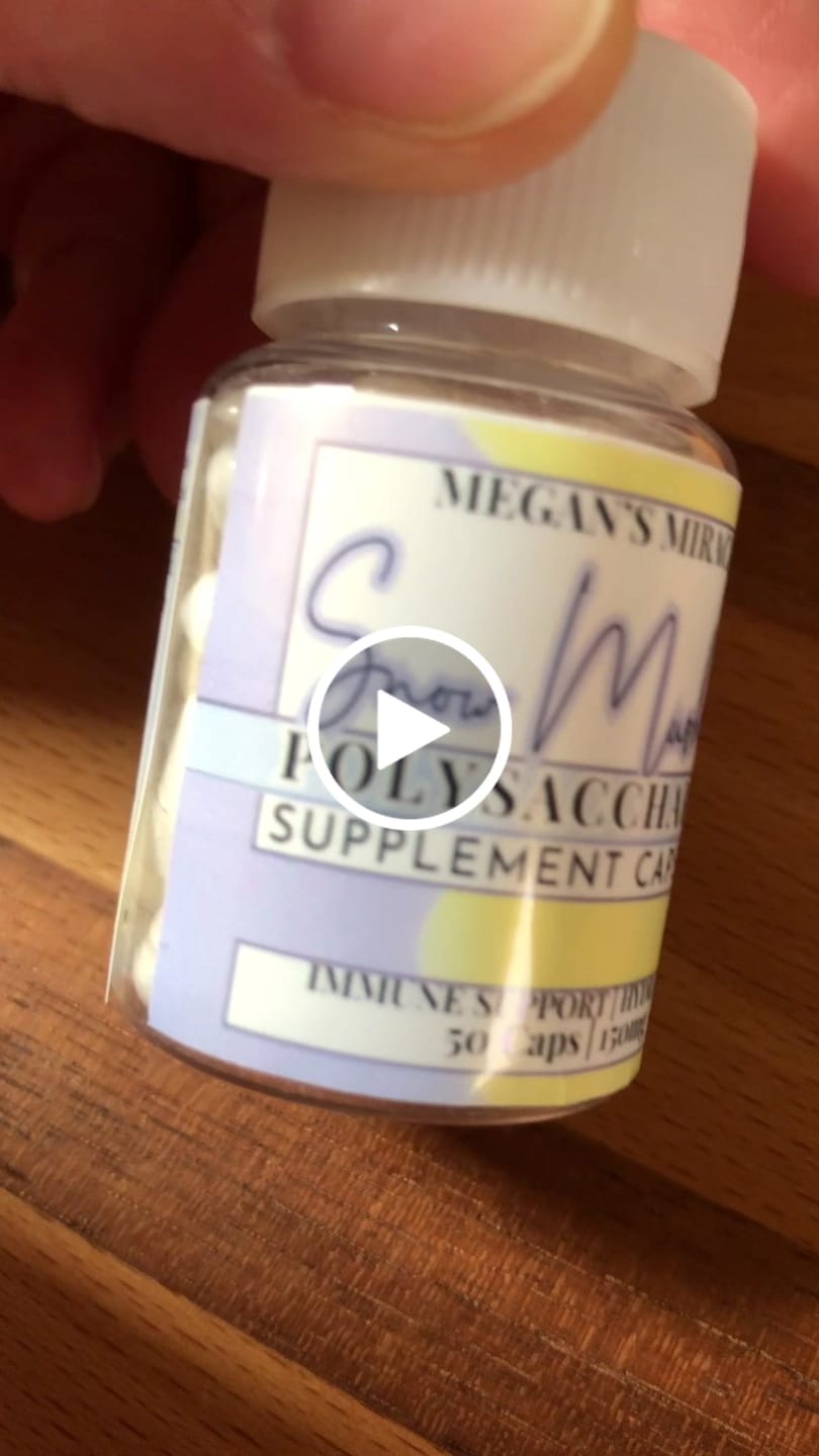 Customer video review of Snow Mushroom Polysaccharide Capsules