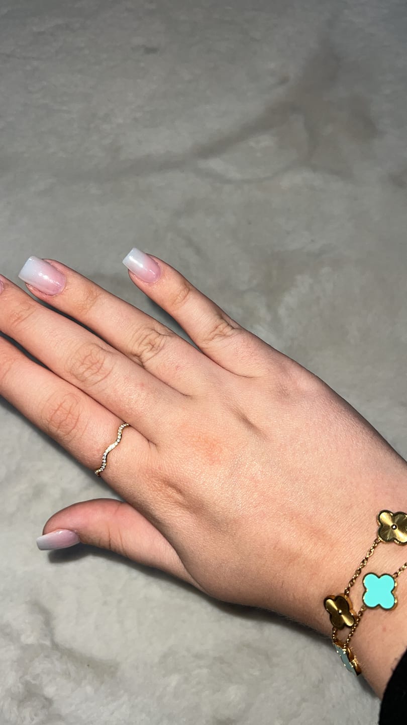 Customer photo review of Wavy Ring | 18K vergoldet
