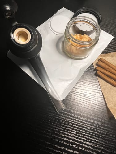 Customer photo review of Lemon Cherry Gelato THCA Crumble