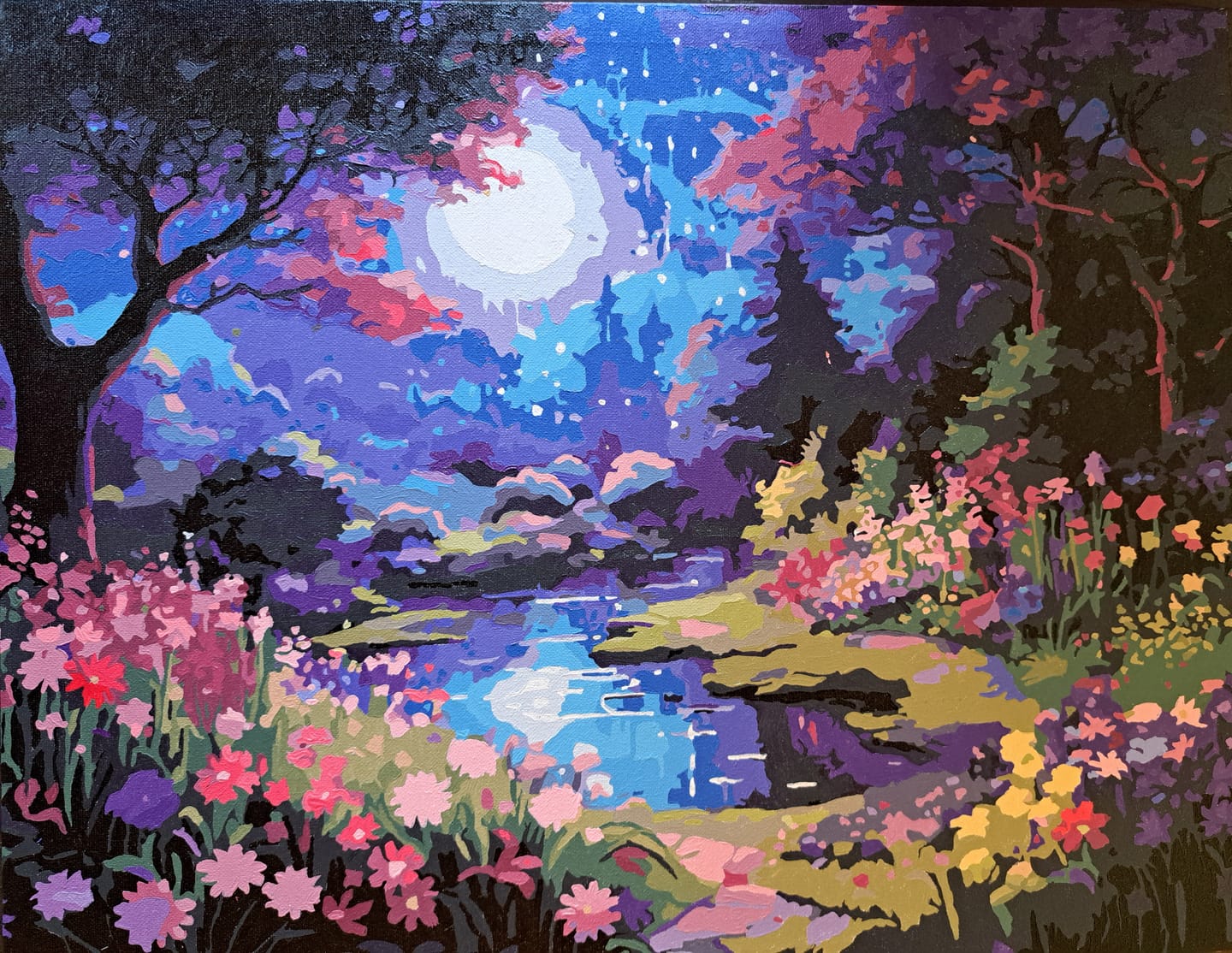 Customer photo review of Moonlit Garden
