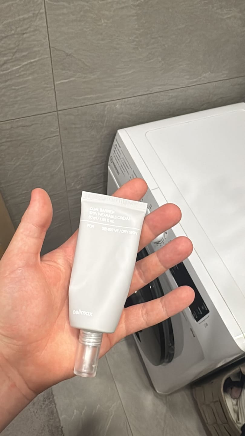 Customer photo review of Aizsargbarjeru nodrošinošs krēms ar keramīdu kompleksu Celimax Dual Barrier Skin Wearable Cream